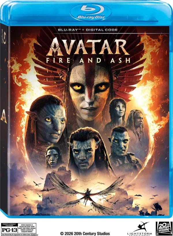 Avatar: Fire and Ash cover