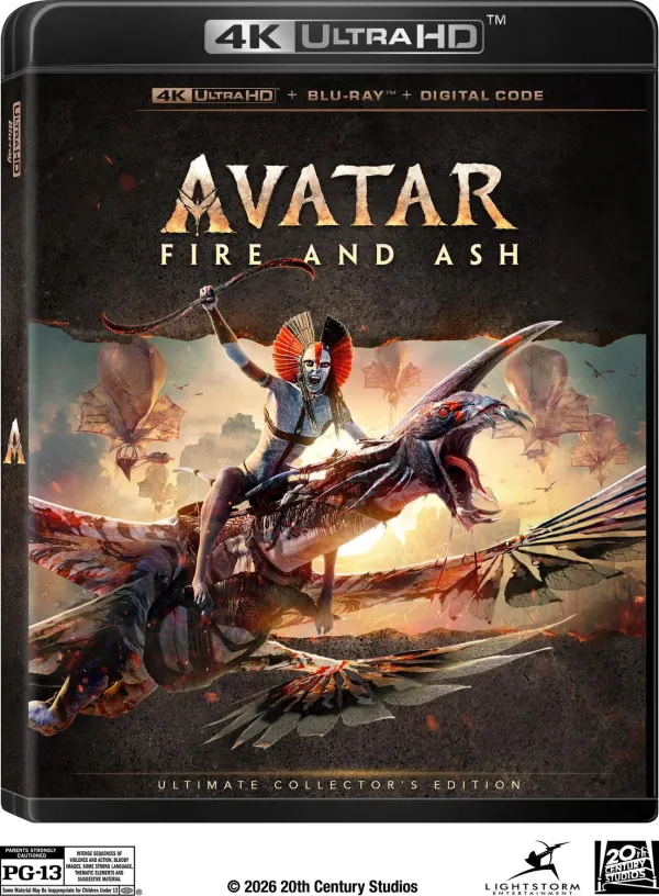 Avatar: Fire and Ash cover