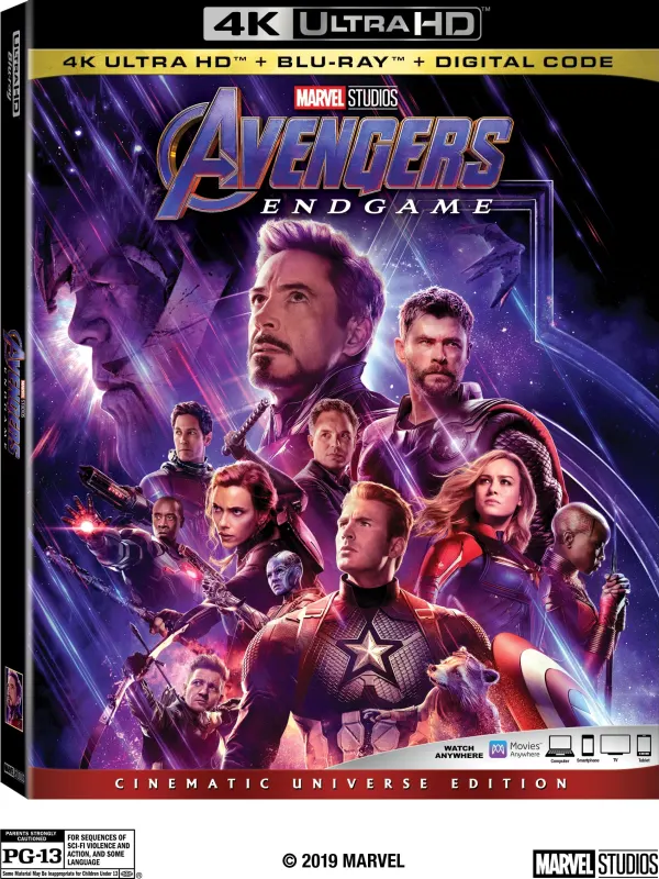 Avengers: Endgame cover