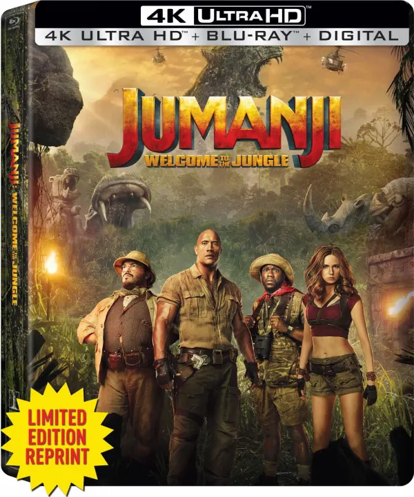 Jumanji: Welcome to the Jungle cover