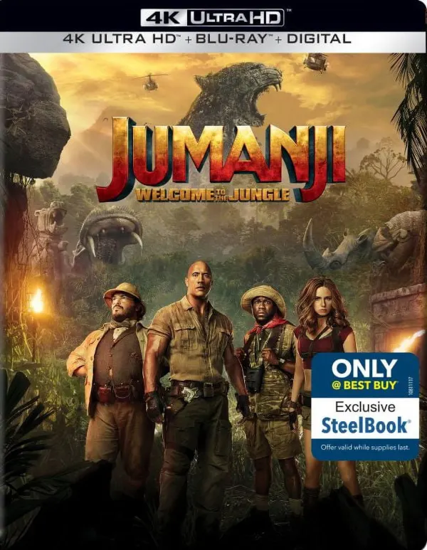 Jumanji: Welcome to the Jungle cover