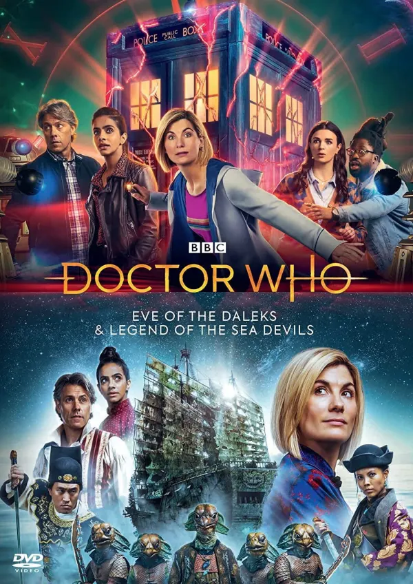 Doctor Who: Eve of the Daleks & Legend of the Sea Devils cover