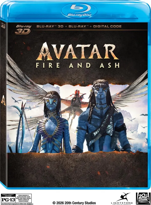 Avatar: Fire and Ash cover