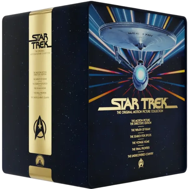 Star Trek: The Original Motion Picture Collection Library Case cover