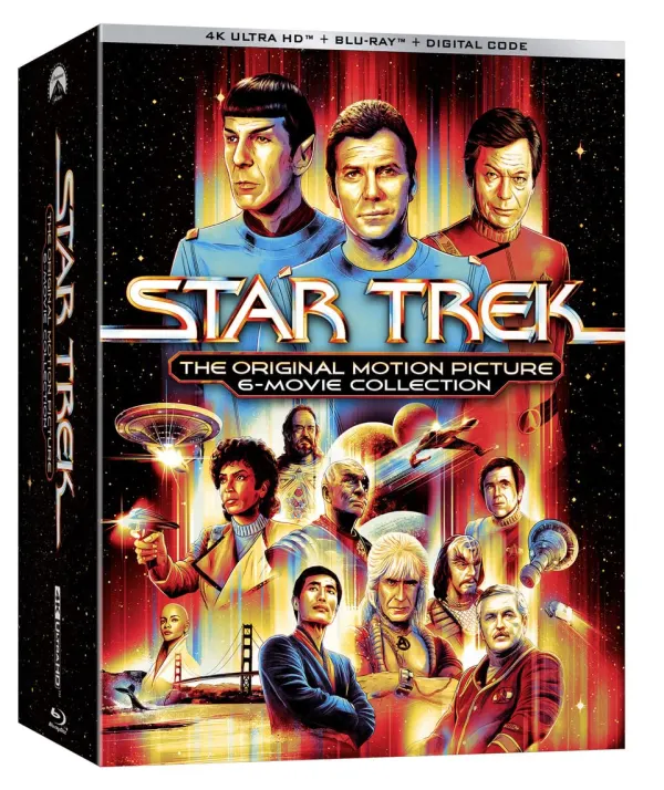 Star Trek: The Original Motion Picture 6-Movie Collection cover