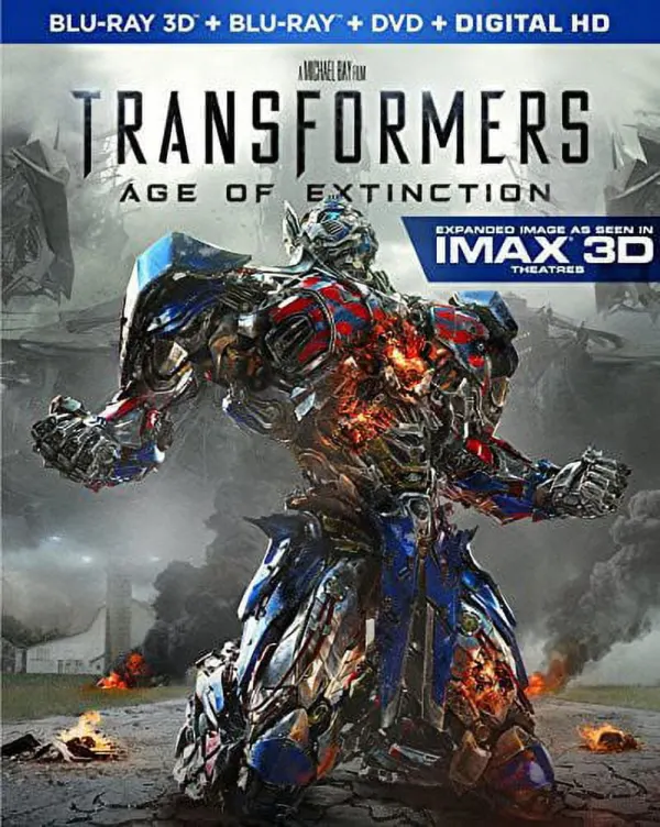 Transformers: Age of Extinction cover