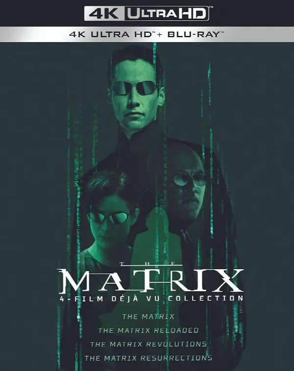 The Matrix 4-Film Deja Vu Collection cover