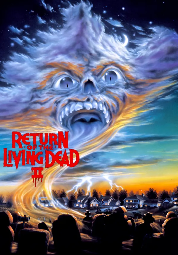 Return of the Living Dead Part II poster