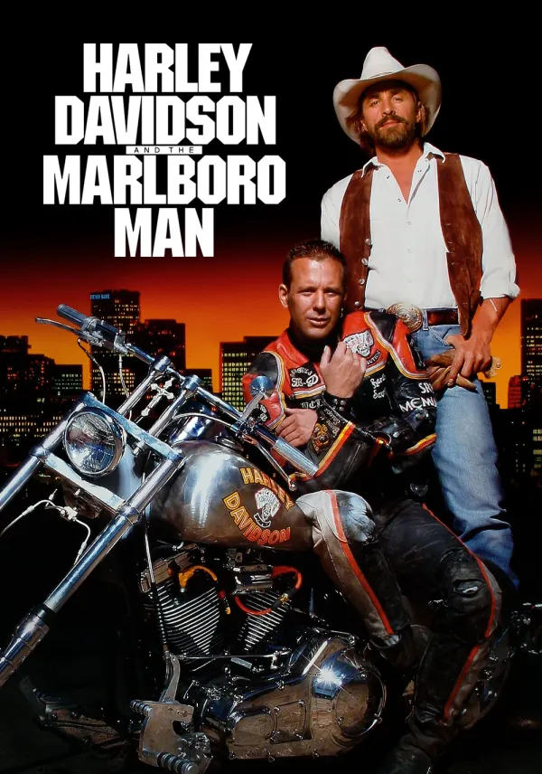 Harley Davidson and the Marlboro Man poster