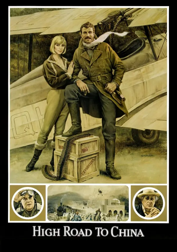 High Road to China poster