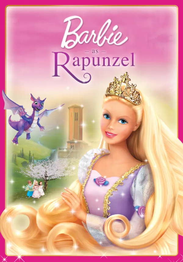 Barbie as Rapunzel poster