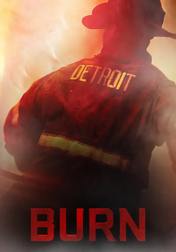 Burn poster