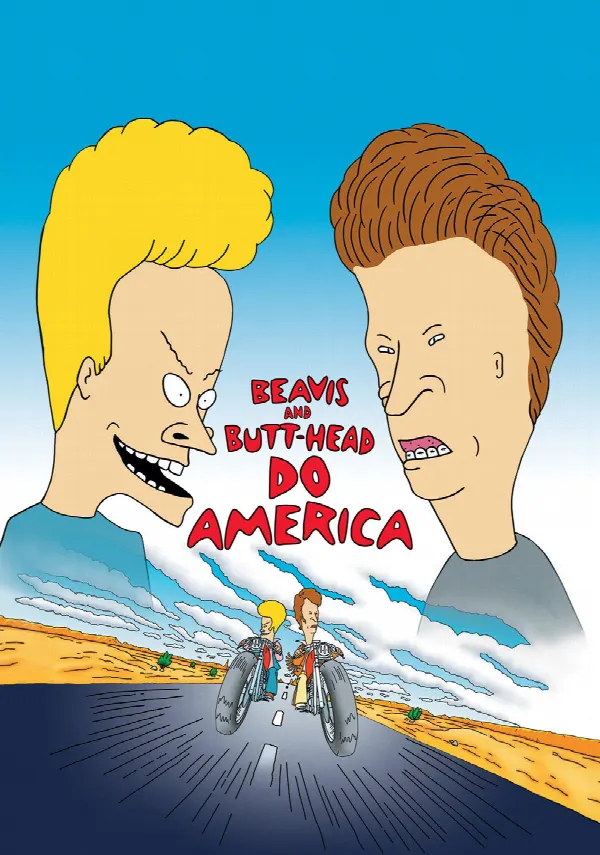 Beavis and Butt-Head Do America poster