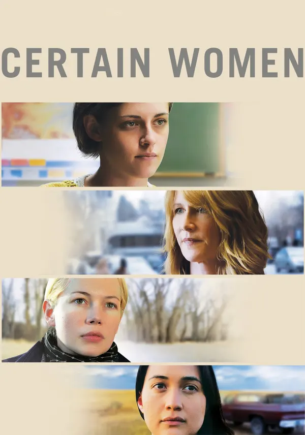 Certain Women poster