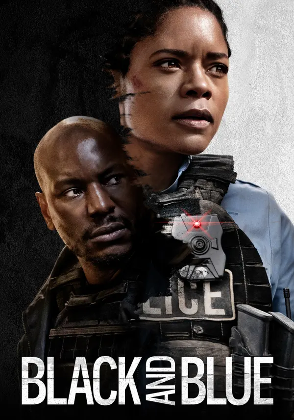 Black and Blue poster