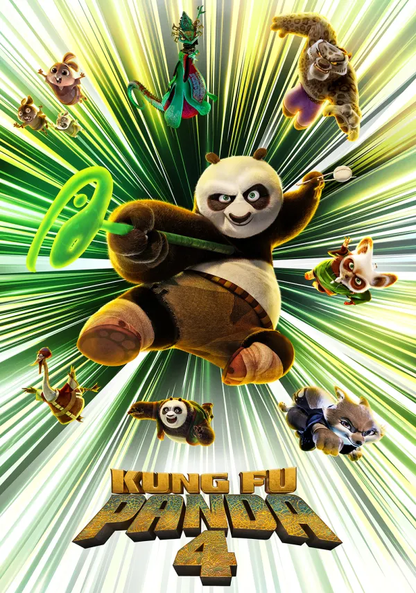 Kung Fu Panda 4 poster