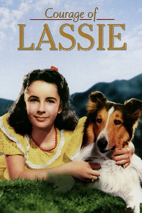 Courage of Lassie poster