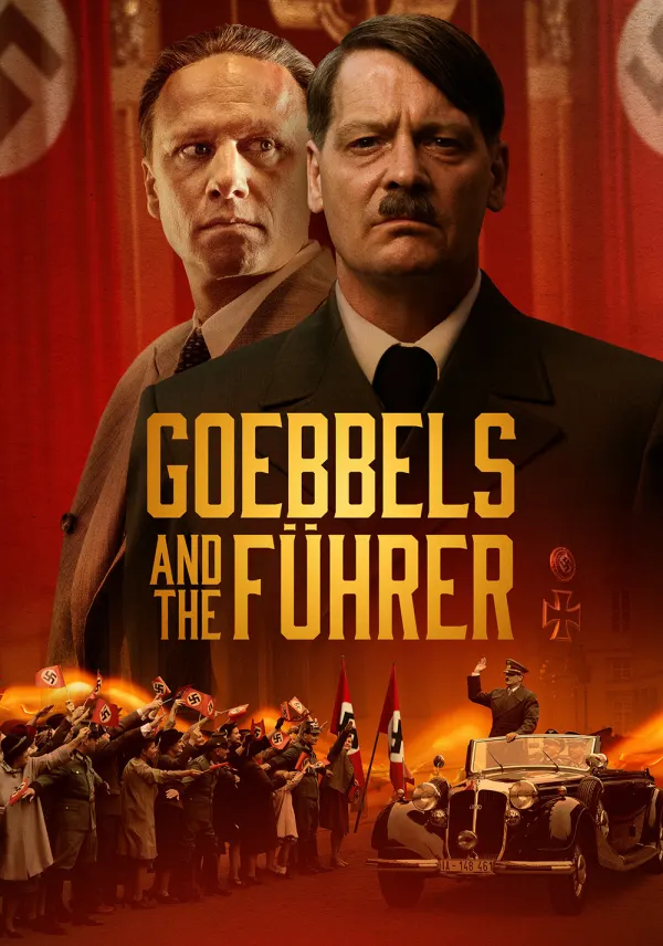 Goebbels and the Führer poster