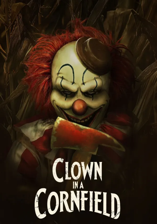 Clown in a Cornfield poster