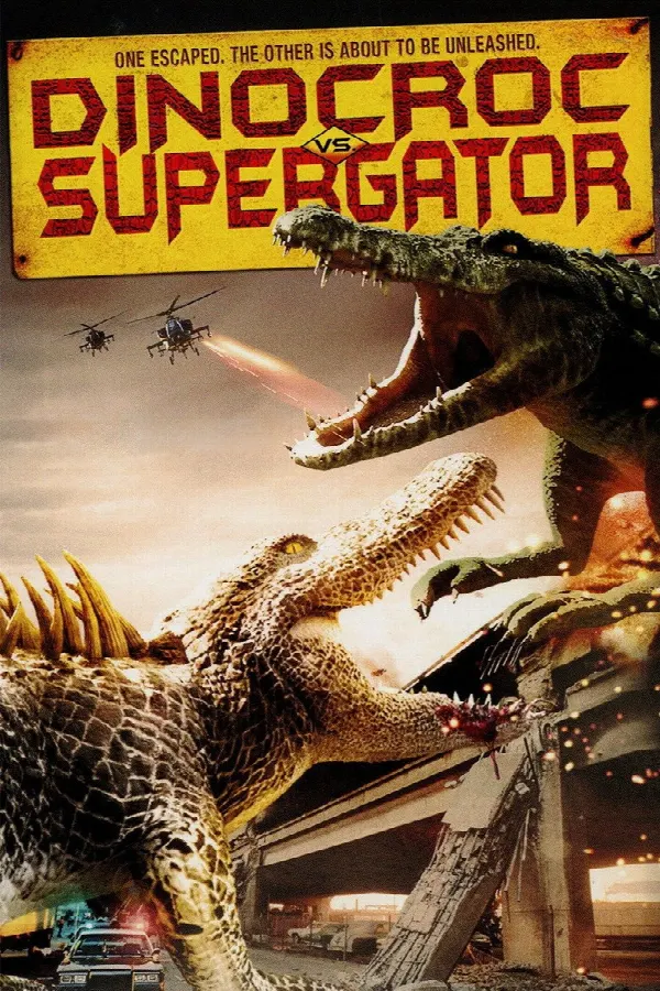 Dinocroc vs. Supergator poster
