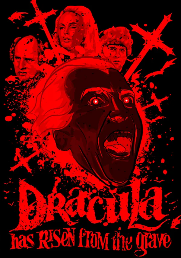 Dracula Has Risen from the Grave poster