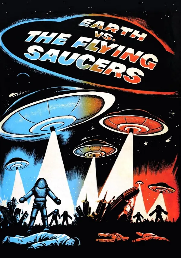 Earth vs. the Flying Saucers poster
