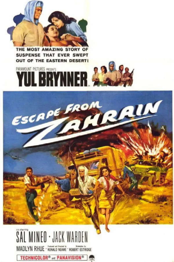 Escape from Zahrain poster