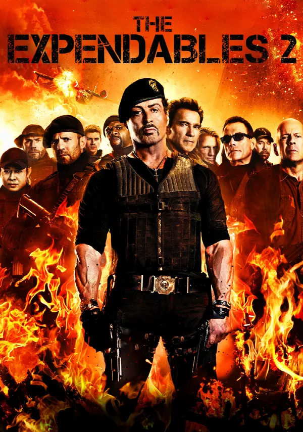 The Expendables 2 poster