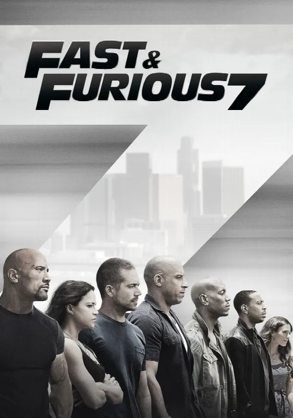 Furious 7 poster