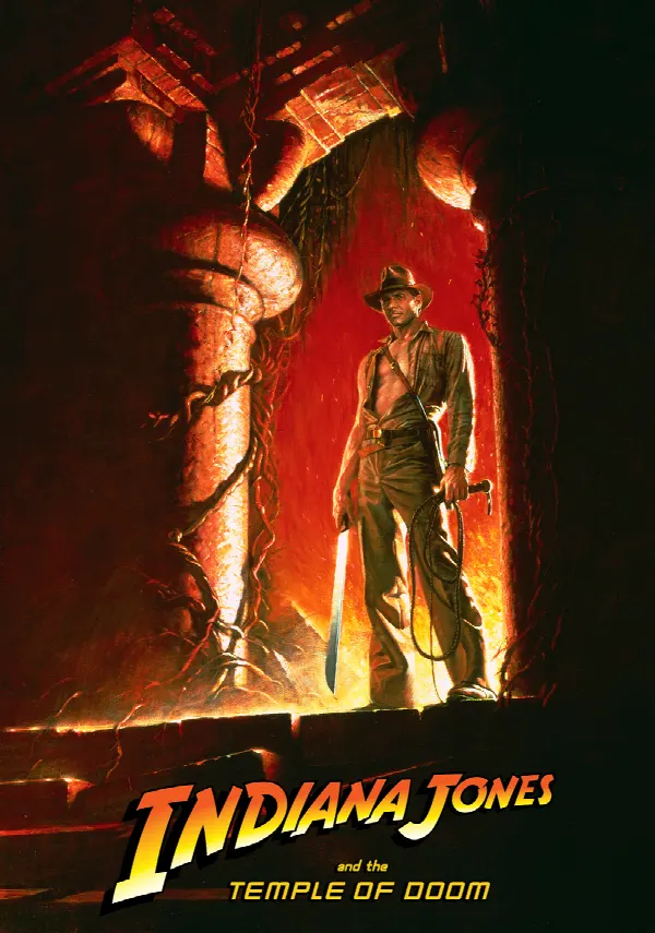 Indiana Jones and the Temple of Doom poster