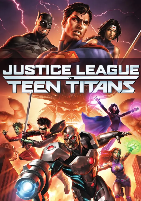 Justice League vs. Teen Titans poster