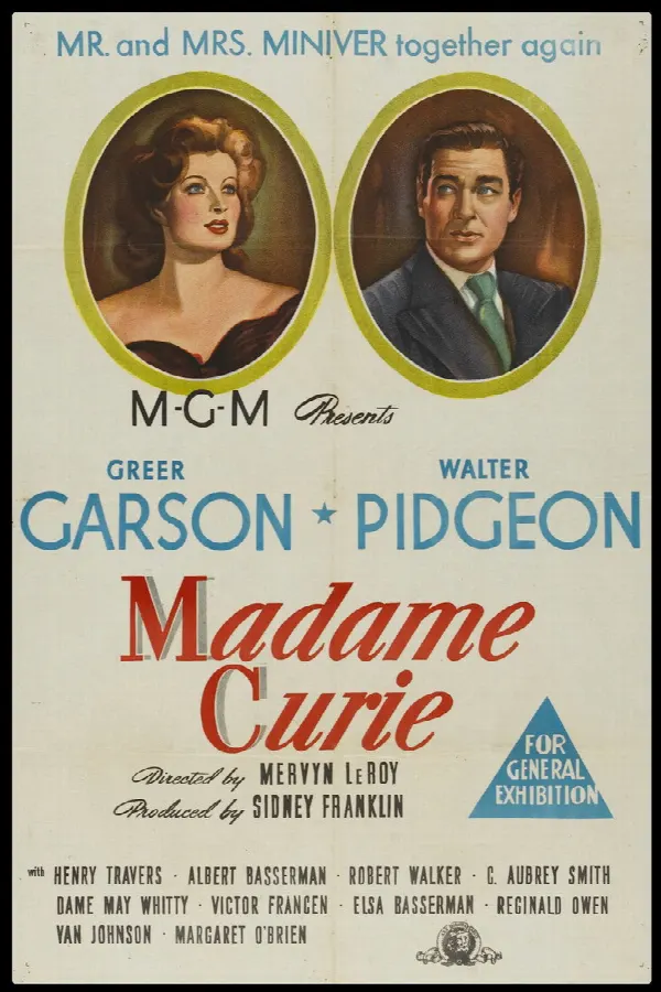 Madame Curie poster