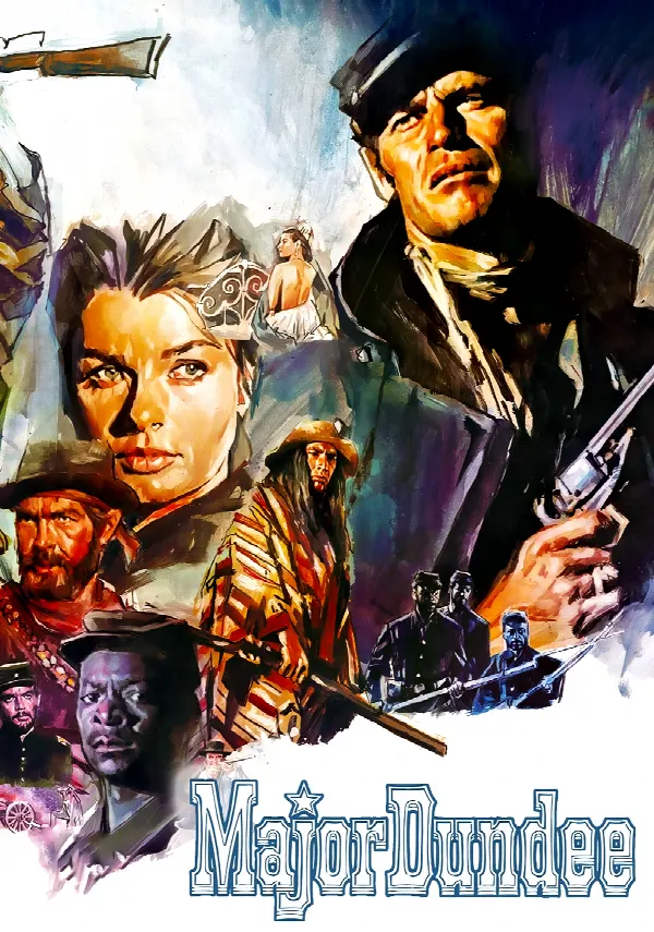 Major Dundee poster
