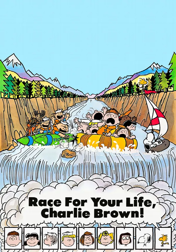 Race for Your Life, Charlie Brown poster