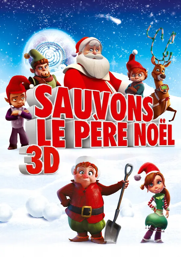 Saving Santa poster