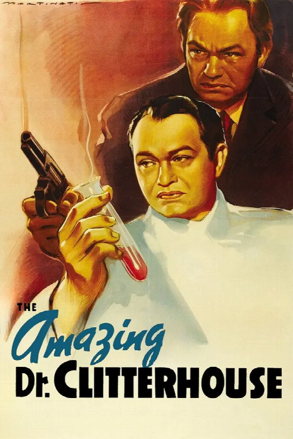 The Amazing Dr. Clitterhouse poster