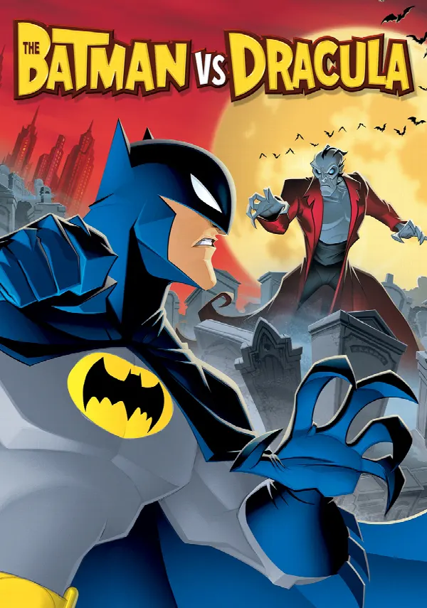 The Batman vs. Dracula poster