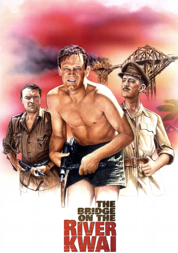The Bridge on the River Kwai poster