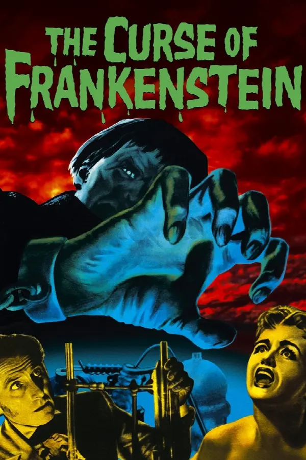 The Curse of Frankenstein poster
