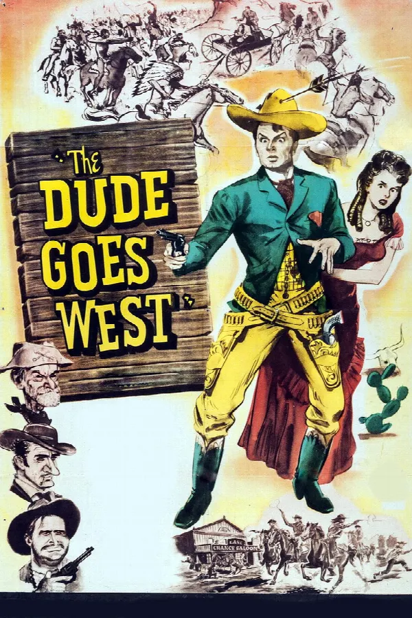 The Dude Goes West poster