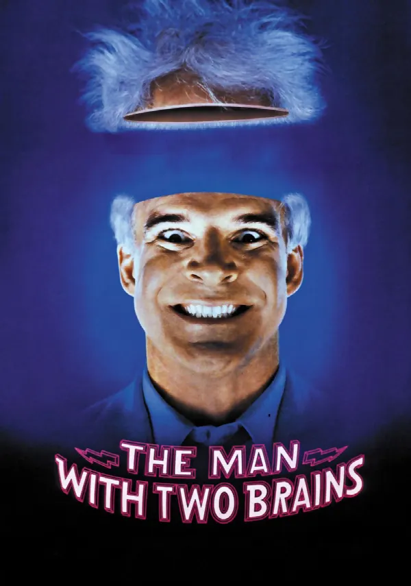 The Man with Two Brains poster