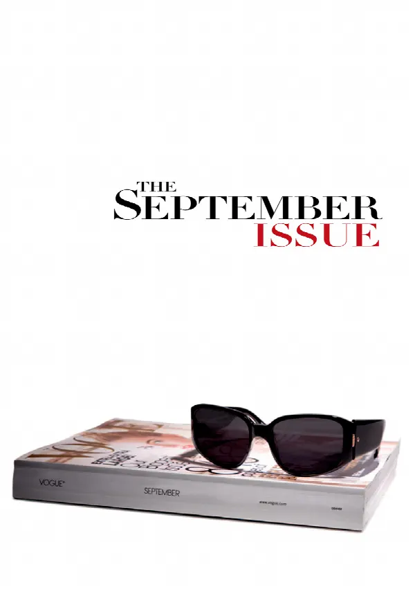 The September Issue poster
