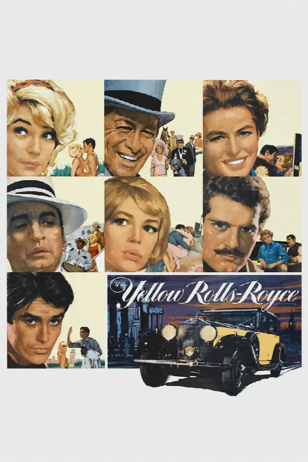 The Yellow Rolls-Royce poster