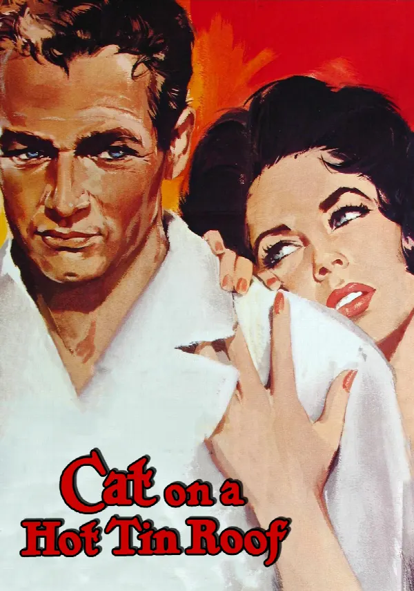 Cat on a Hot Tin Roof poster