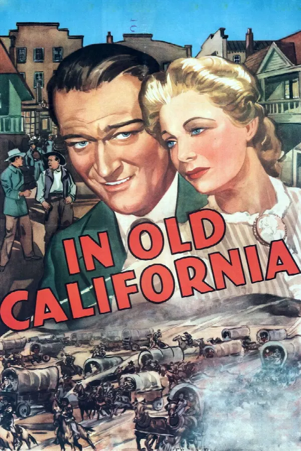 In Old California poster