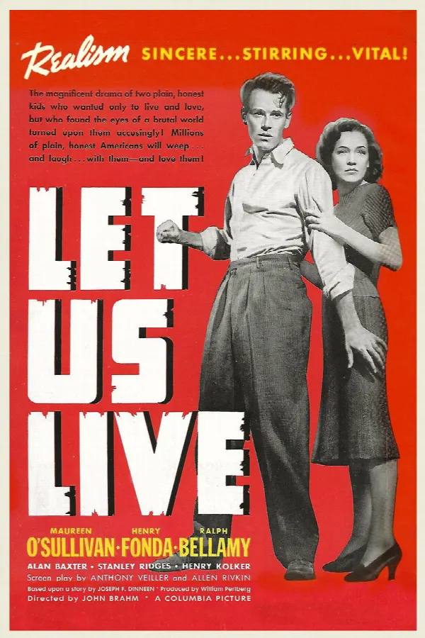 Let Us Live poster