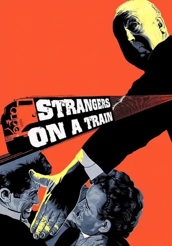 Strangers on a Train poster