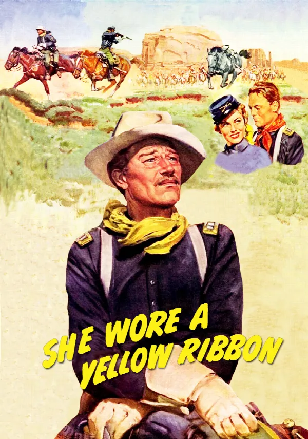 She Wore a Yellow Ribbon poster