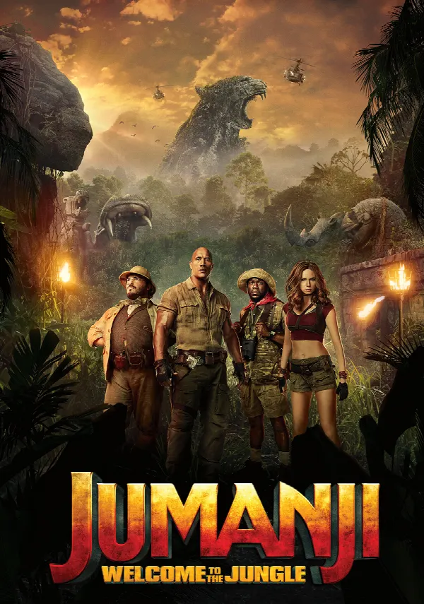 Jumanji: Welcome to the Jungle poster