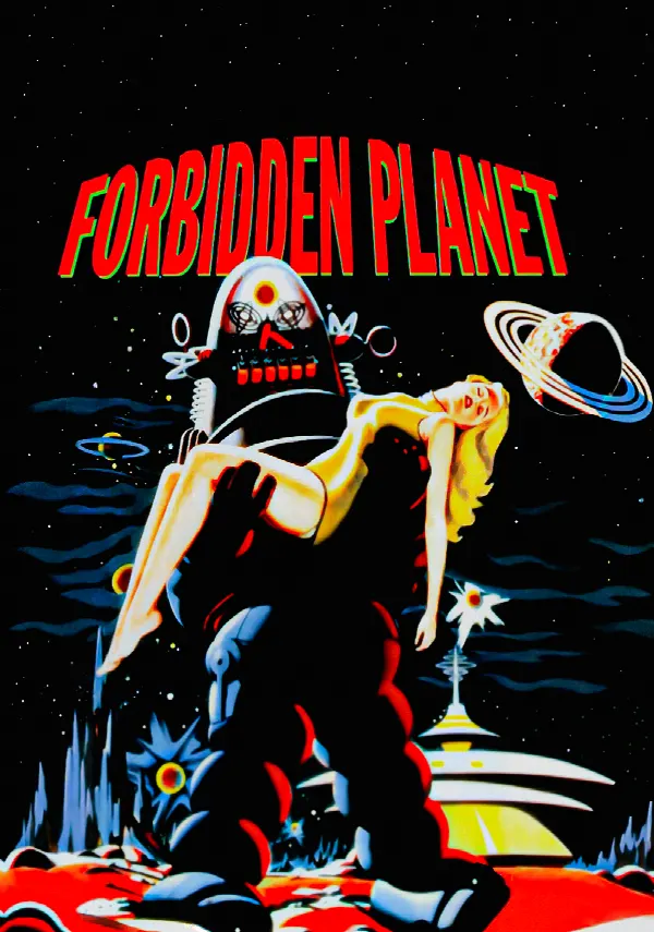 Forbidden Planet poster